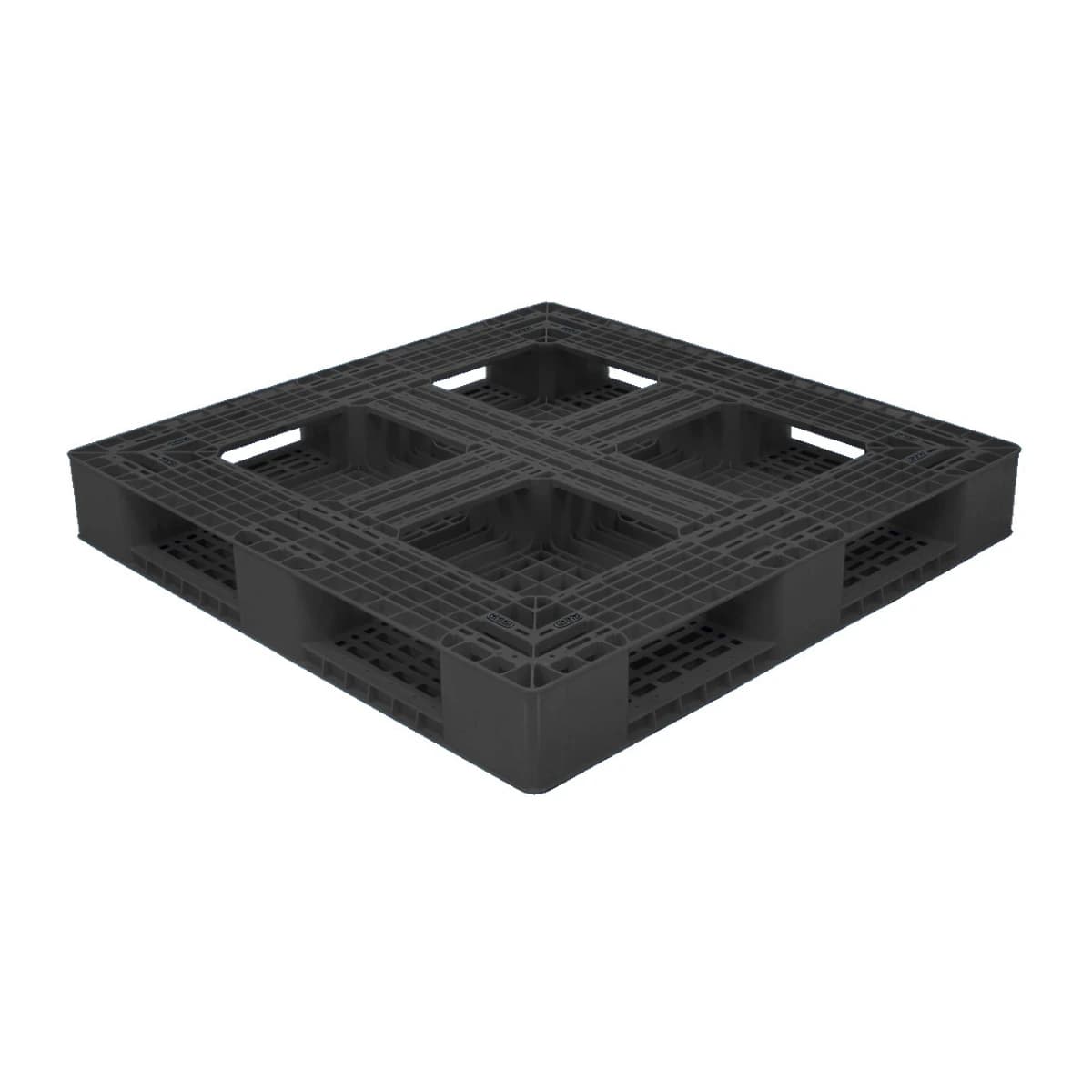 Rackable Medium Duty Plastic Pallet – 1100 x 1100mm view 2