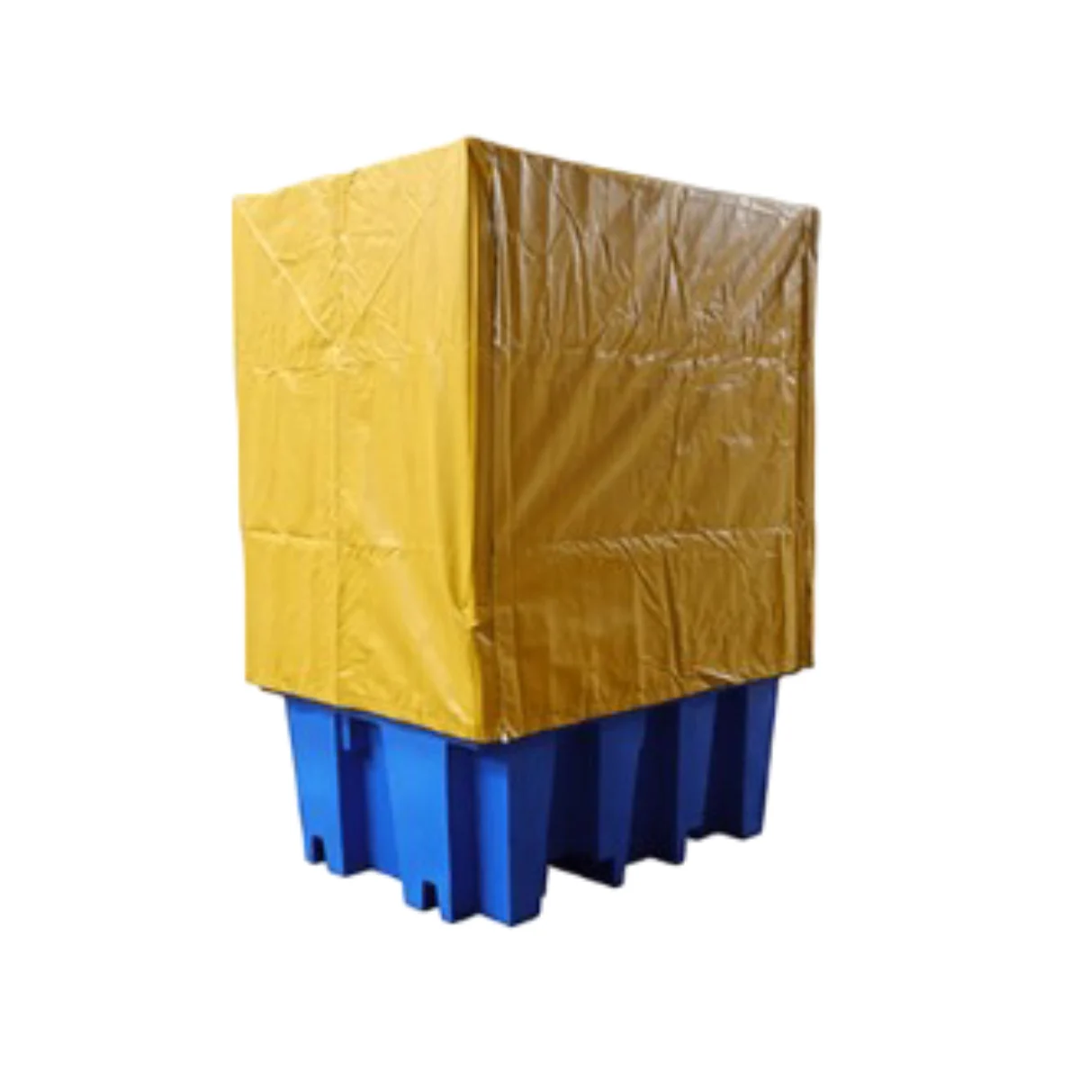 PVC Weather Cover for Single IBC Bund view 2
