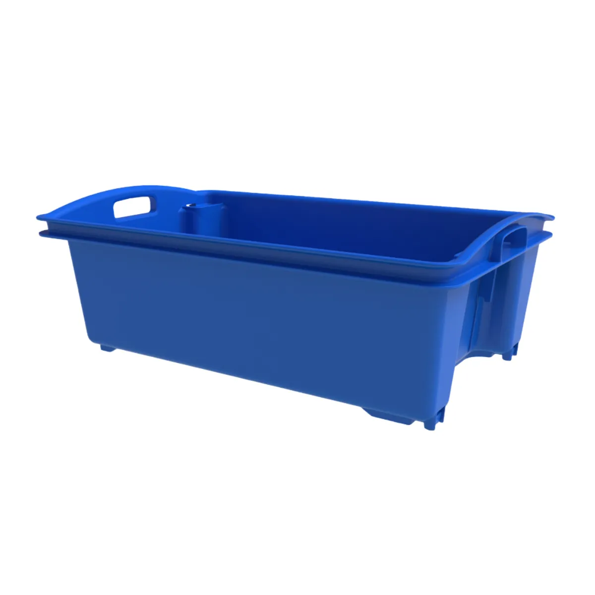 35L Plastic Fish Crate (with Optional Lid)