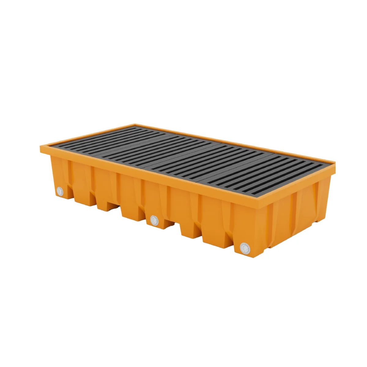 Heavy-Duty Double IBC Bund – Steel-Reinforced Decks-Top