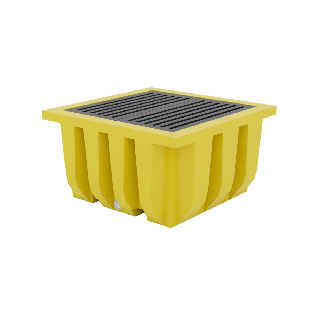 Heavy-Duty Single IBC Bund – Steel-Reinforced Decks - Top