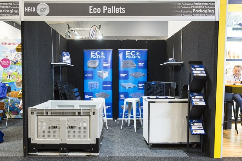 Eco Pallets had a stall at this year's Fine Food Show in Melbourne.