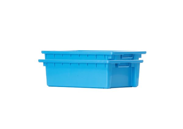 Two blue plastic_crates_102