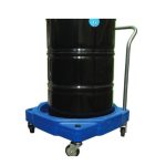 ECO-DRUM DOLLY_ Spill containment with white background