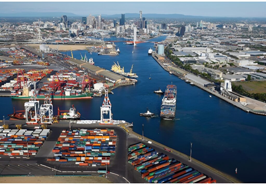 Port of Melbourne plays a significant role for Melbourne’s export industry