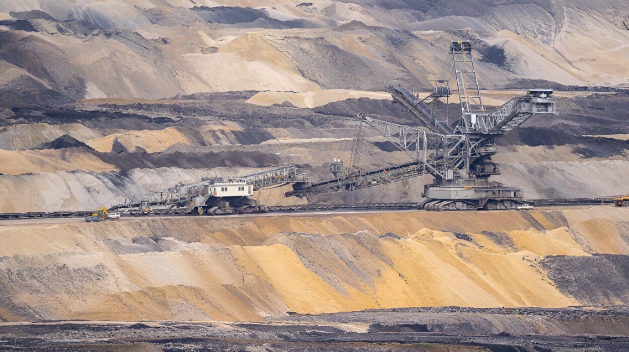 folded collapsible crates saving space at mine site