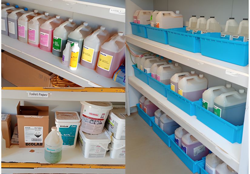 Plastic export pallets used in global logistics and international shipping